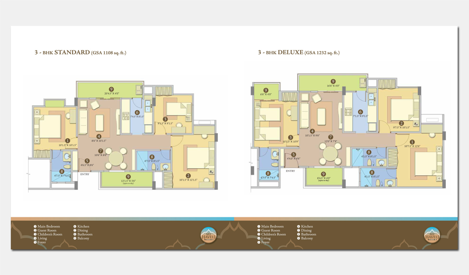 My Haveli Branding + Logo Design