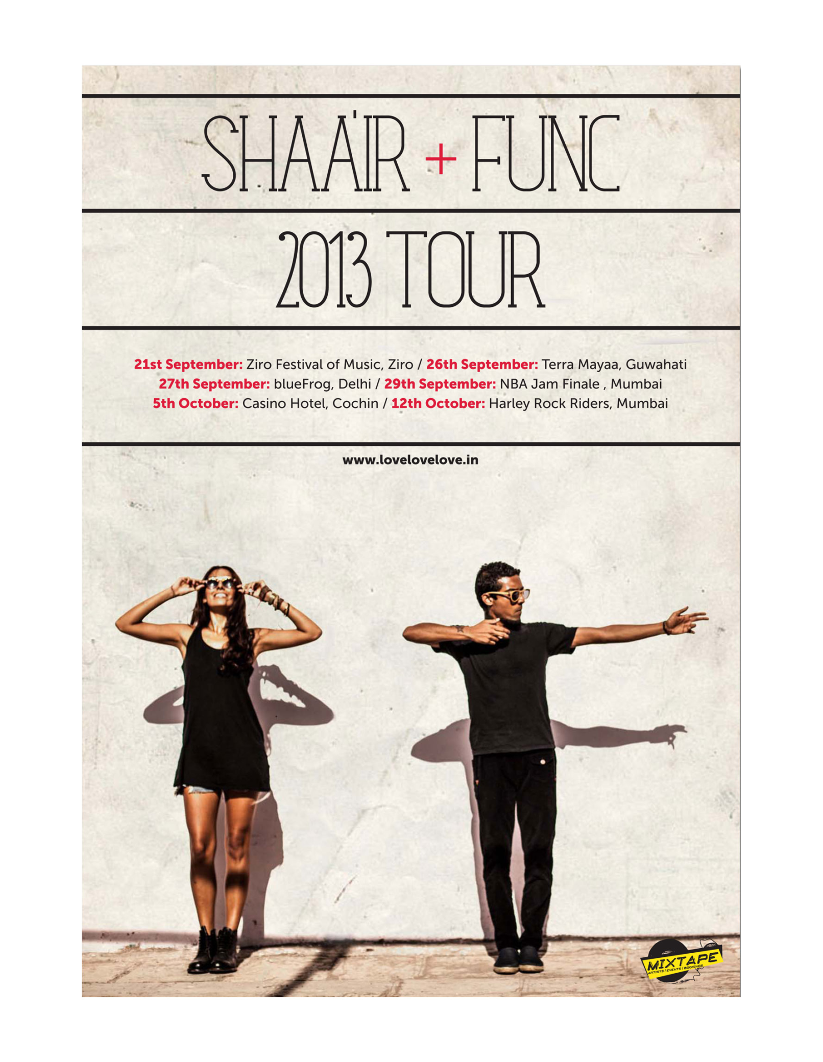 Monica Dogra, Randolph Correia, Shaair + Func