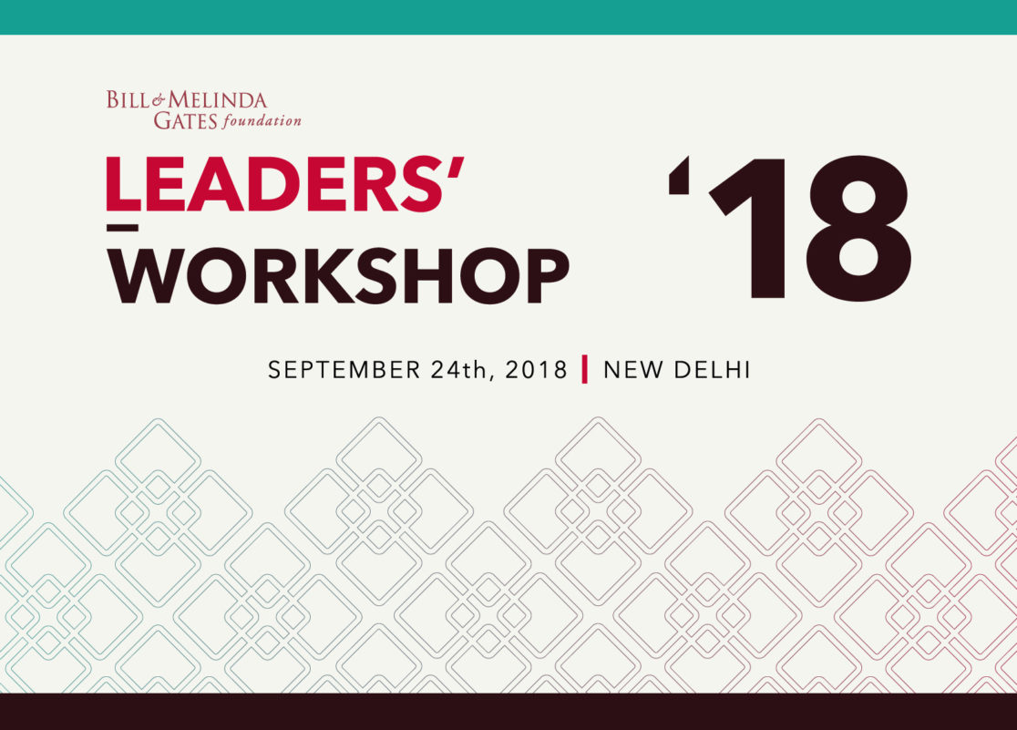 Bill and Melinda Gates Foundation - Annual Partners Meet 2018, New Delhi, India