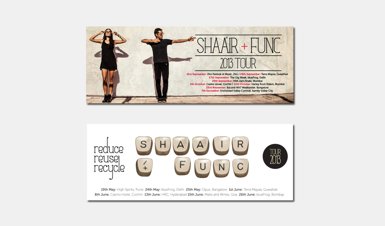 Monica Dogra, Randolph Correia, Shaair + Func