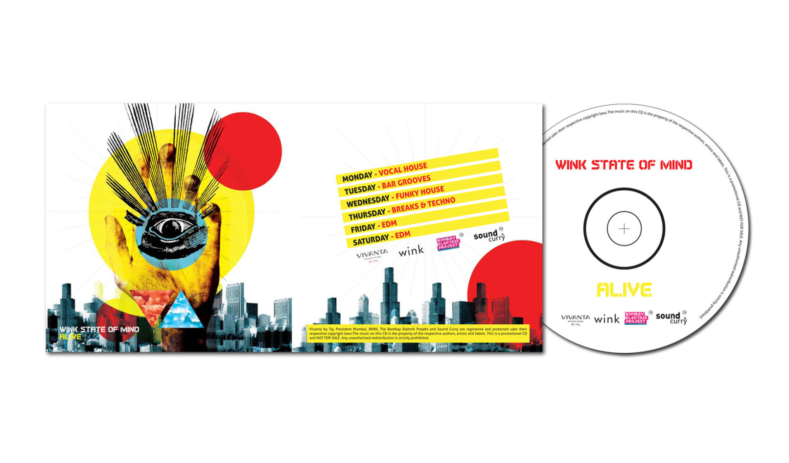 Taj, Wink, Night Club, Music CDs