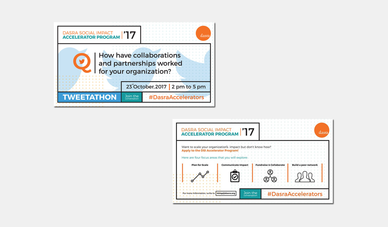 Dasra Social Impact Accelerator Program, Social Media Campaign