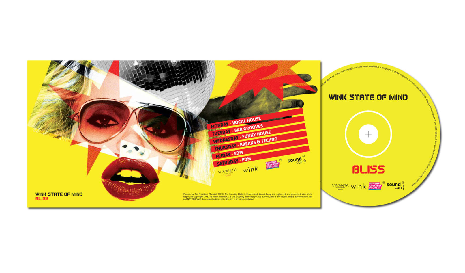 Taj, Wink, Night Club, Music CDs